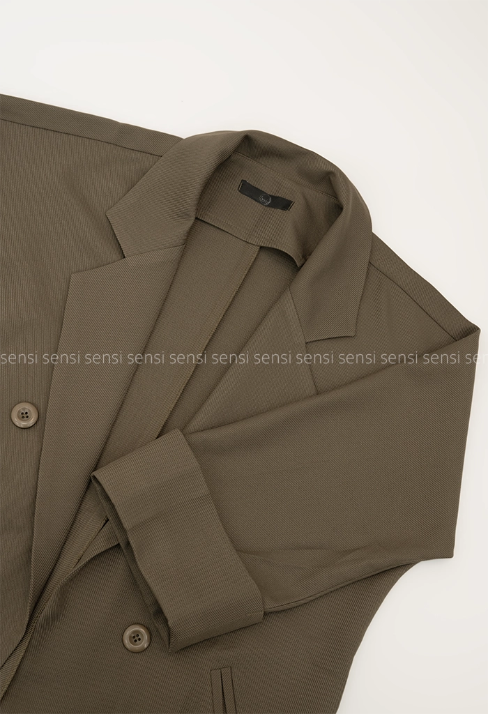 مانتو استین پاکتی کج راه کد1005385